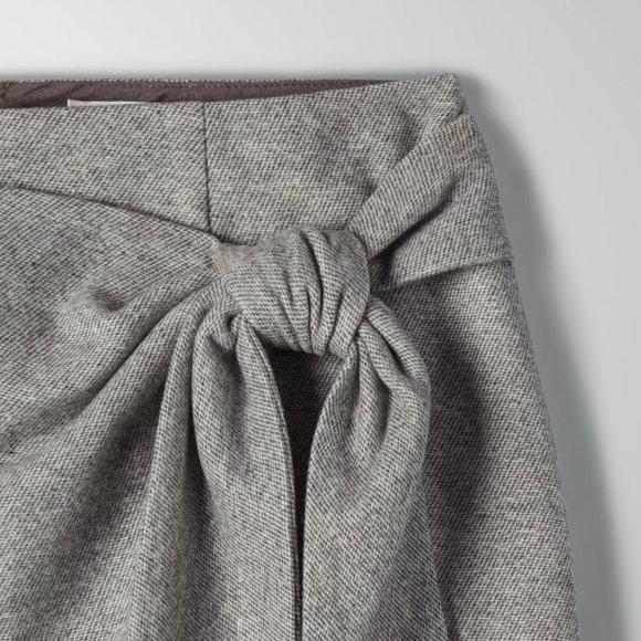 Aritzia Wilfred Wrap-Front Skirt in Gray - Picture 11 of 14